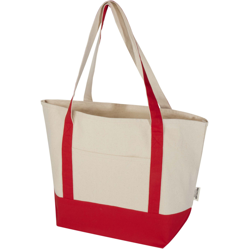 Logotrade corporate gift image of: Sam 320 g/m² GRS recycled cotton tote bag