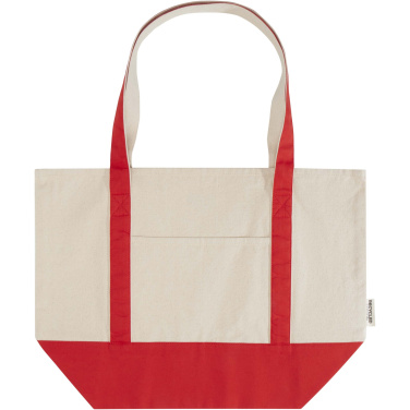 Logo trade corporate gifts image of: Sam 320 g/m² GRS recycled cotton tote bag