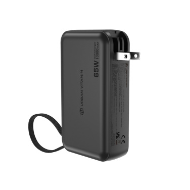 Logo trade corporate gifts image of: Urban Vitamin Eureka hybrid GANcharger 10000mah powerbank65W