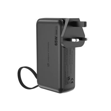 Logotrade promotional item image of: Urban Vitamin Eureka hybrid GANcharger 10000mah powerbank65W
