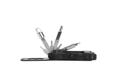 Logotrade promotional product image of: Set of bike tools MERAPI Schwarzwolf