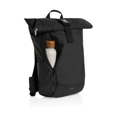 Logotrade promotional giveaway image of: Swiss Peak Aware™ RPET Leonard 15.6 inch laptop backpack