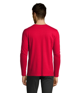 Logo trade promotional merchandise photo of: IMPERIAL LSL MEN T-Shirt190