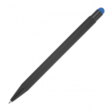 Logo trade promotional giveaways image of: Metal ballpoint pen with touch function Ohara