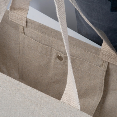 Logo trade promotional gifts image of: Large cotton bag Pilar