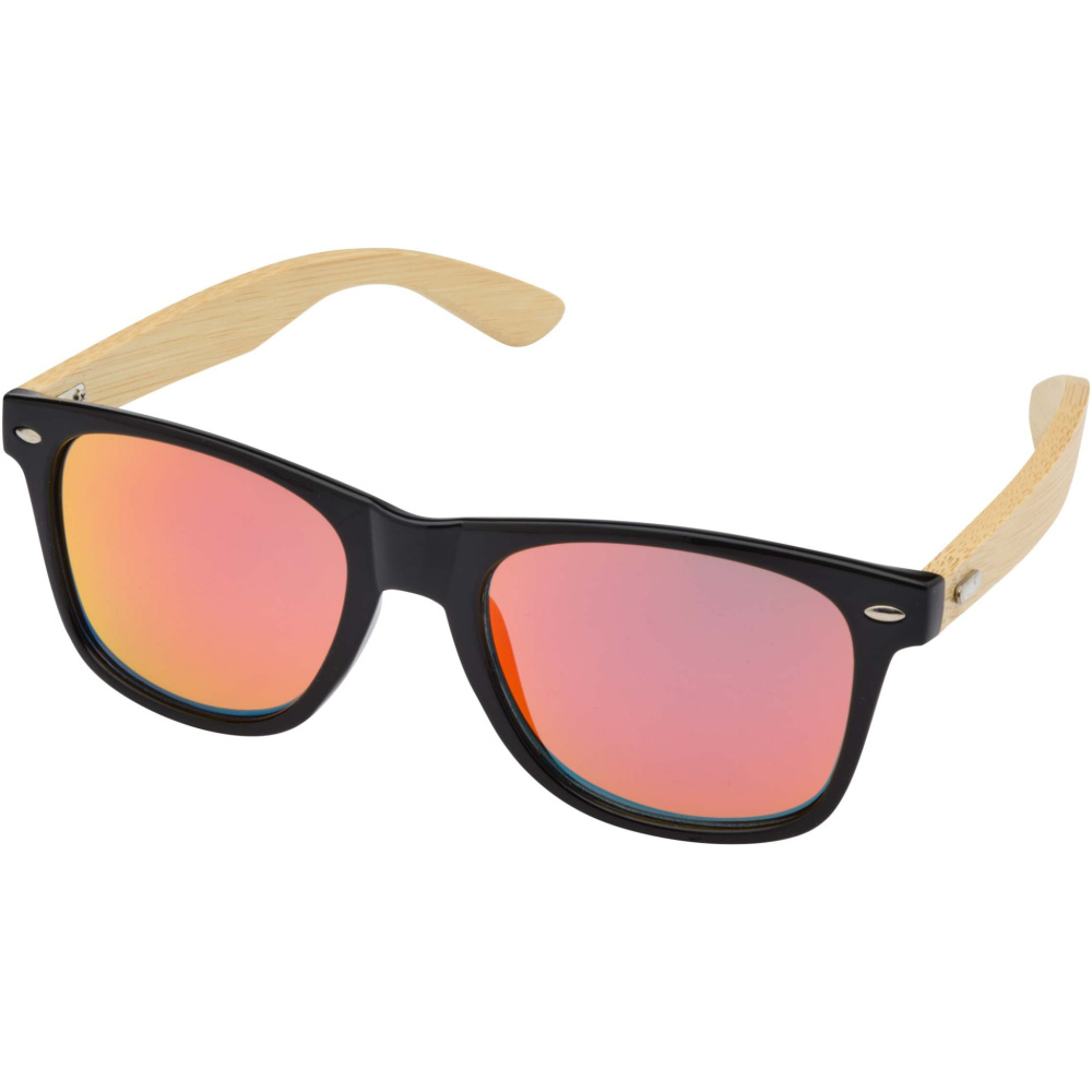 Logotrade promotional gift image of: Hue sunglasses with bamboo temples