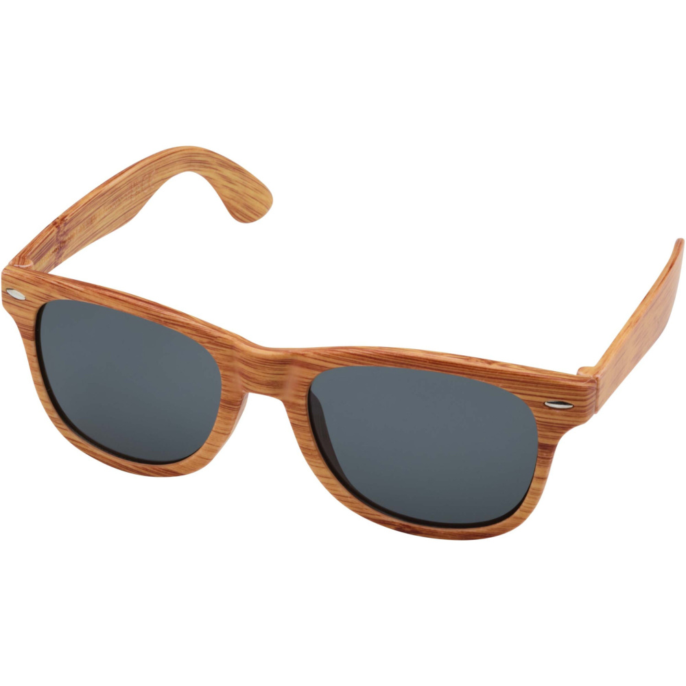 Logo trade business gift photo of: Mira wood-look sunglasses