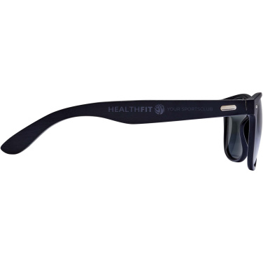 Logo trade business gift photo of: Arlo bamboo sunglasses with black coating