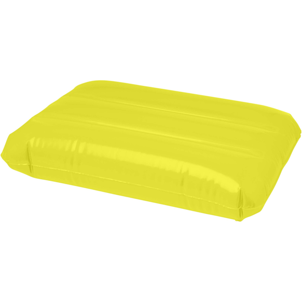 Logo trade promotional giveaways image of: Sunny inflatable beach pillow