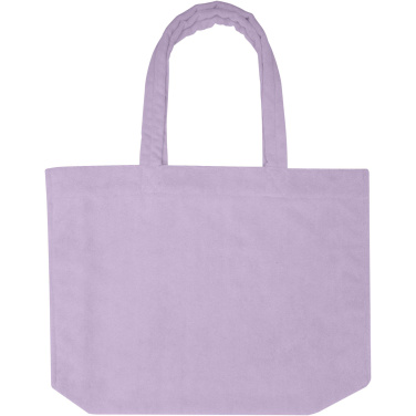 Logo trade promotional products image of: Siam GRS recycled terry beach tote bag 13L