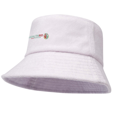 Logo trade promotional giveaways picture of: Melo GRS recycled terry sun hat
