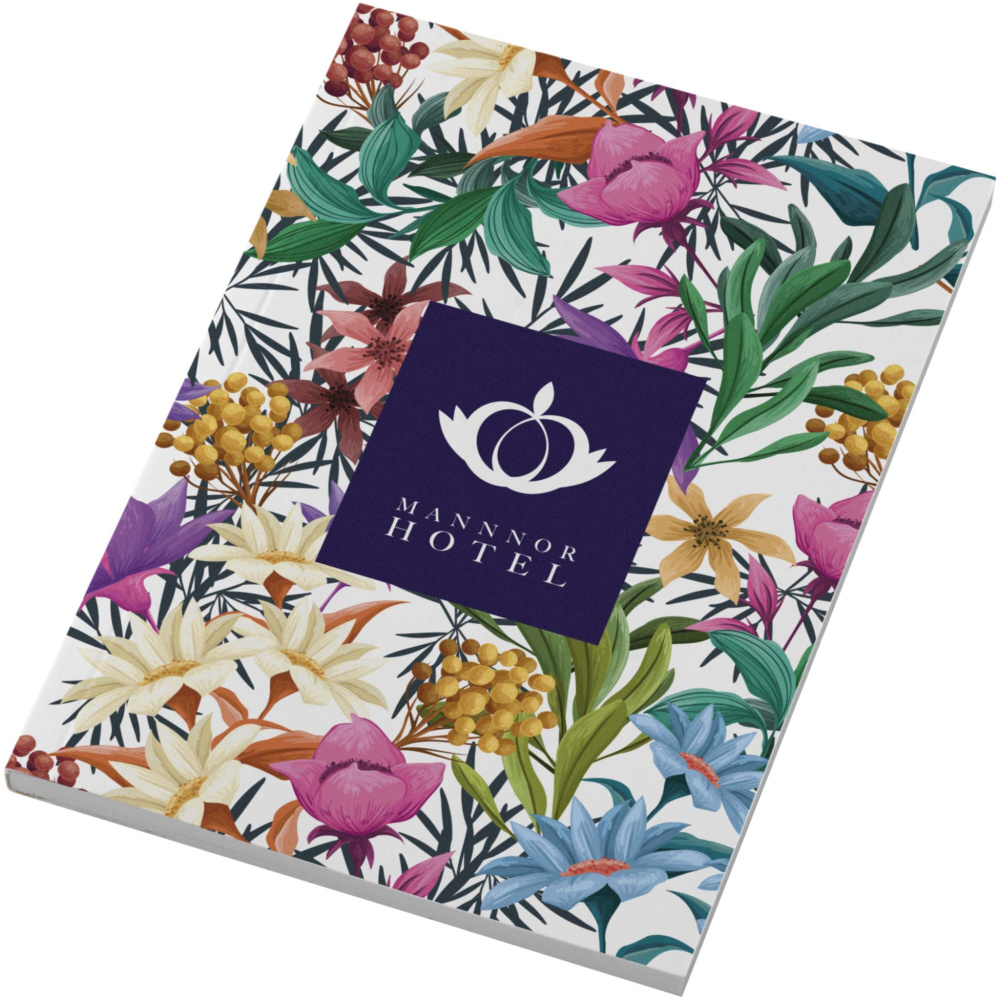 Logotrade promotional product picture of: Novella Austen A6 soft cover notebook - 50 sheets