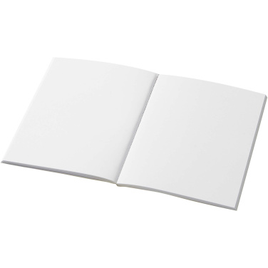 Logo trade promotional item photo of: Novella Austen A6 recycled soft cover notebook - 50 sheets