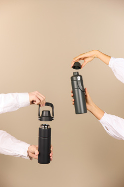 Logotrade promotional giveaway picture of: Baltimore trek RCS recycled SS bottle 600 ML