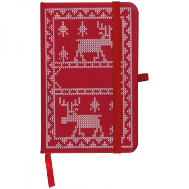 Logo trade advertising products picture of: A6 Notebook with Christmas design