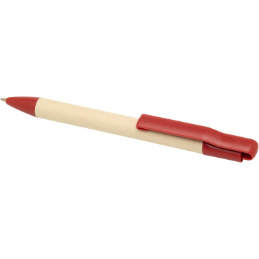 Logotrade corporate gift image of: Liliana sugarcane paper ballpoint pen (blue ink)