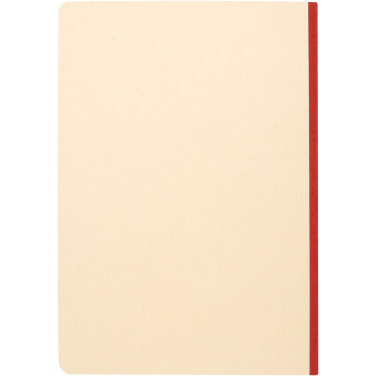 Logo trade promotional gifts image of: Liliana A5 sugarcane and RPET soft cover notebook