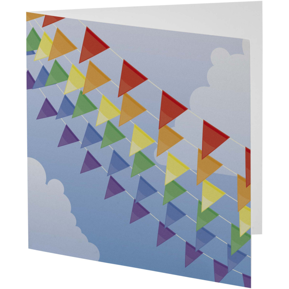 Logotrade promotional gift image of: Herald square greeting card