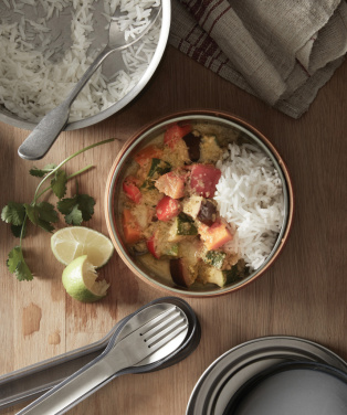 Logotrade promotional product image of: Black+Blum Glass Lunch Bowl 750ml