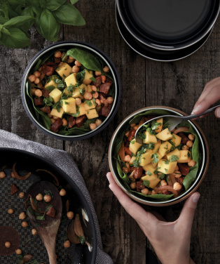 Logotrade promotional product image of: Black+Blum Glass Lunch Bowl 750ml