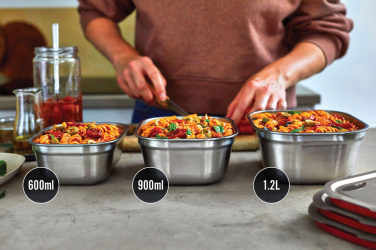 Logotrade advertising product image of: Black+Blum Mealprep Box 3pcs Set Small, Medium, Large