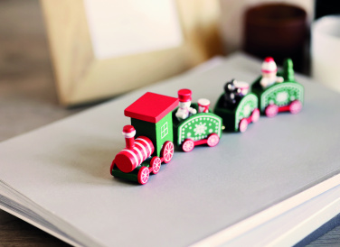 Logotrade advertising products photo of: Wooden Christmas train
