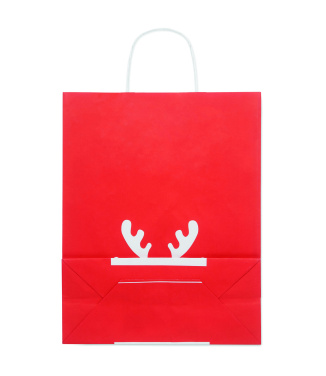 Logo trade promotional giveaways image of: Gift paper bag large