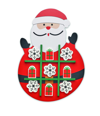 Logotrade corporate gift image of: Christmas wooden tic tac toe