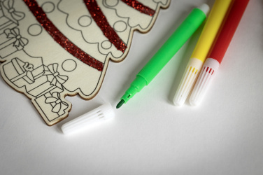 Logo trade promotional merchandise photo of: Christmas tree ornament