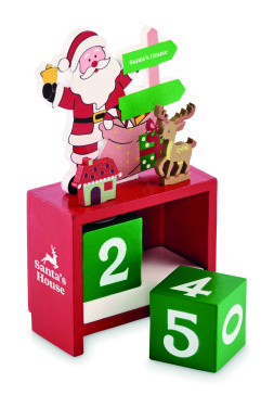 Logo trade promotional merchandise picture of: Christmas countdown calendar