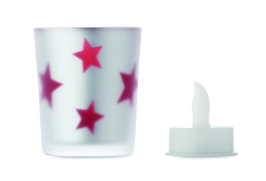 Logo trade promotional giveaway photo of: LED tea light candle