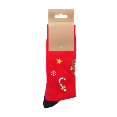 Logotrade promotional products photo of: Pair of Christmas socks M