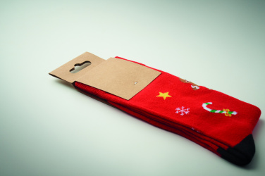 Logo trade promotional product photo of: Pair of Christmas socks L