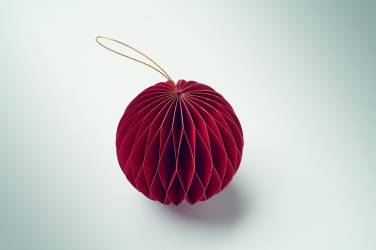 Logo trade promotional gifts image of: Foldable  XMAS bauble hanger