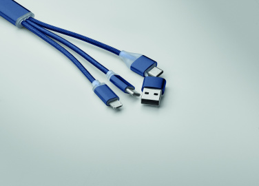 Logo trade promotional giveaways picture of: 4 in 1 charging cable type C