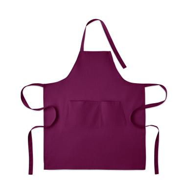 Logo trade promotional giveaways picture of: Organic cotton apron 240 gr/m²