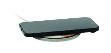 Logotrade promotional giveaways photo of: Cork wireless charger 15W