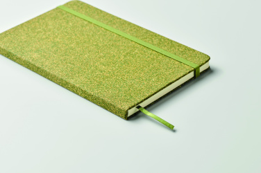 Logo trade promotional merchandise image of: A5 notebook with hard cover