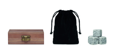 Logotrade promotional merchandise picture of: 9 stone ice cube set in box