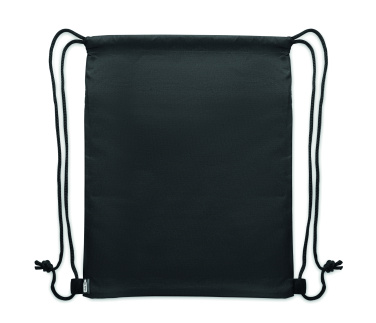 Logotrade promotional giveaway picture of: Drawstring bag in 600D RPET