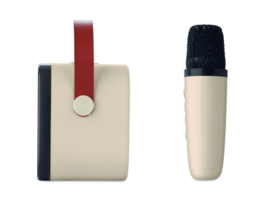 Logotrade promotional giveaway image of: Karaoke set speaker