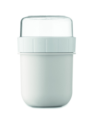 Logo trade business gifts image of: On the go cup in PP 450 ml