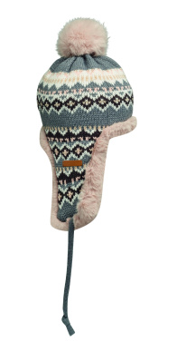 Logo trade promotional item photo of: Knitted beanie with ear flap