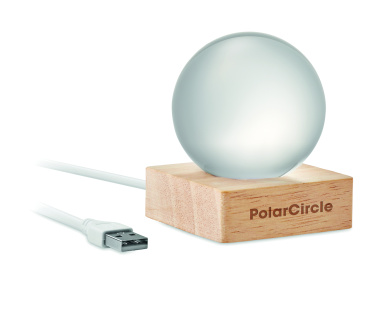 Logotrade corporate gift picture of: LED glass ball