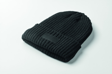 Logo trade advertising products picture of: 3M knitted beanie with cuff