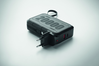 Logotrade corporate gift image of: Power bank 20000 mAh in ABS