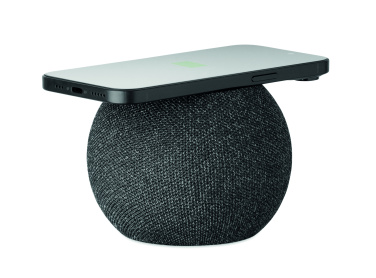 Logotrade business gift image of: 15W wireless charger speaker