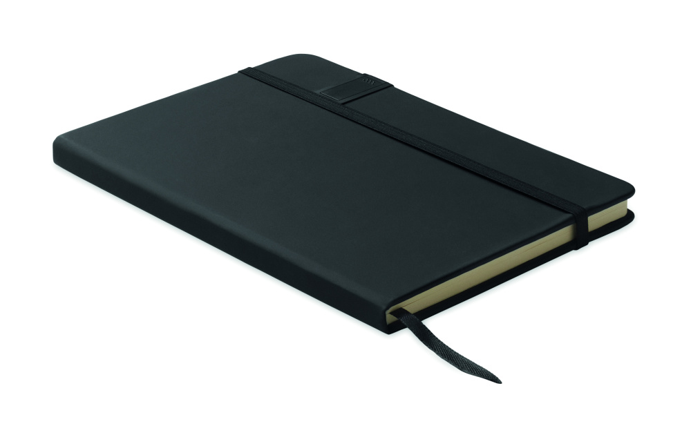Logo trade corporate gift photo of: A5 notebook w/ integrated USB