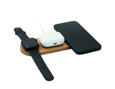 Logotrade promotional item image of: 3 in 1 15W wireless charger