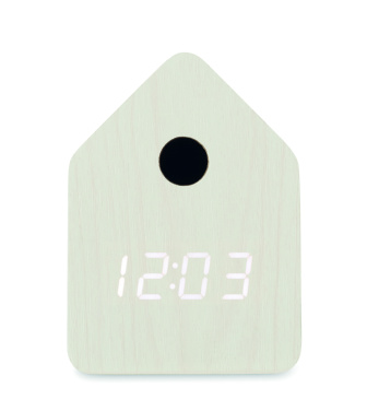 Logotrade advertising product picture of: MDF cuckoo alarm clock